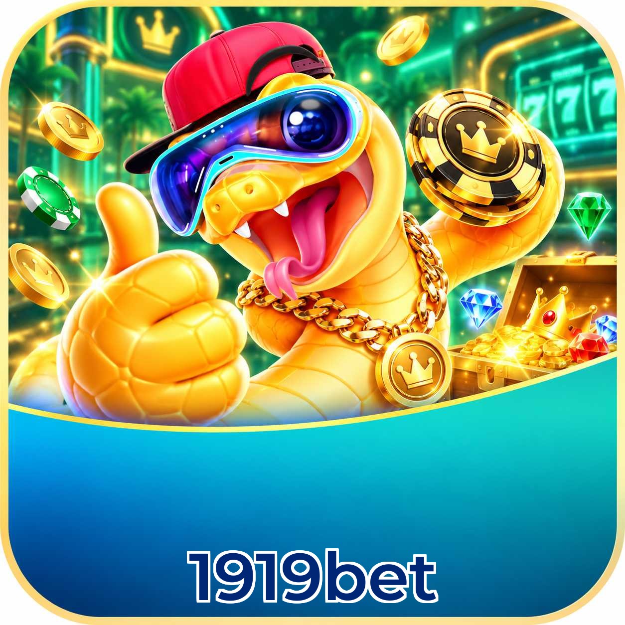 Catálogo de slots da 1919bet com RTP médio de 96,52%